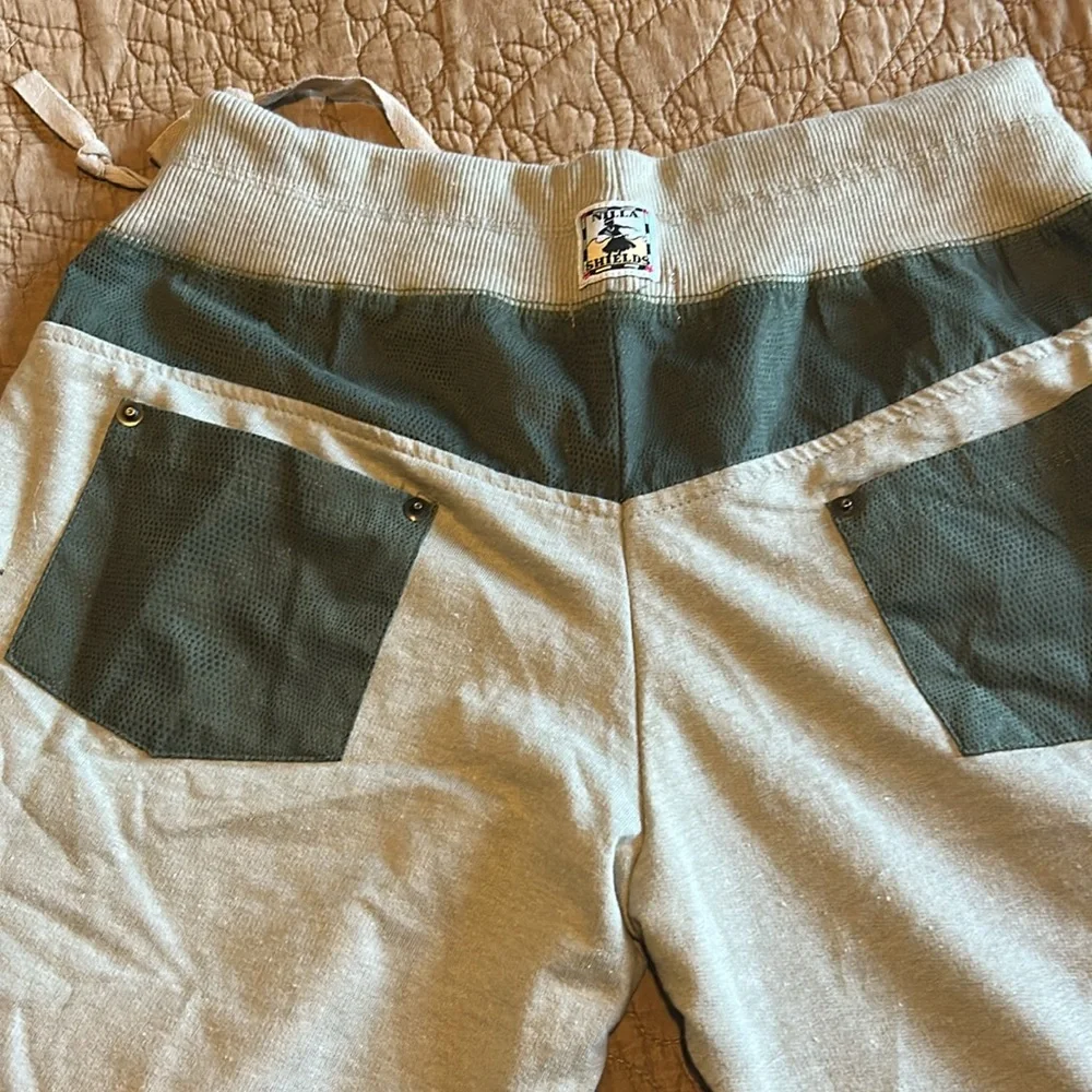 Colorful Cross Pattern Jogger Pants - Picture 3 of 5